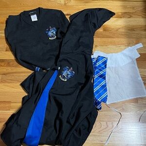 Harry Potter Four Piece Ravenclaw Costume sweater Cape